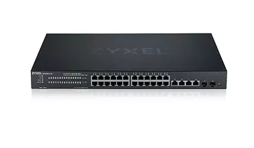 Zyxel Przełącznik XMG1930-30, 24-port 2.5GbE Smart Managed Layer 2   Switch with 4 10GbE and 2 SFP+ Uplink