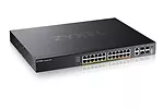 Zyxel Punkt dostępu L3 24 porty PoE,10GbE RJ-45, 4 porty                      10GbE SFP+ XGS2220-30HP-EU0101F