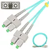 Extralink Patch cord SC/APC-SC/APC MM OM3 DUPLEX 3.0mm 5m