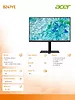 Acer Monitor 24 cale Vero B247YEbmiprzxv IPS/100Hz/4ms