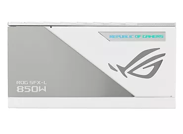 Asus Zasilacz Rog Loki SFX-L 850W Platinum 80+ Aura ATX 3.0 biały