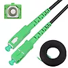 Extralink Patchcord SC/APC-SC/APC SM G.657A2 SIMPLEX 10m ROUND DROP