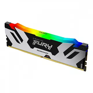 Kingston Pamięć DDR5 Fury Renegade RGB 96GB(2*48GB)/6000 CL32 czarno-srebrna