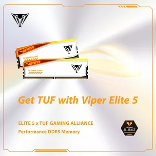 Patriot Pamięć DDR5 Viper Elite 5 RGB TUF 32GB/6000 (2x16GB) CL36