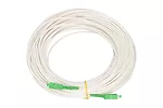 Extralink Patchcord SC/APC-SC/APC SM G657A2 SIMPLEX 3.0mm 10m LSOH biały