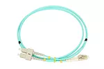 Extralink Patchcord LC/UPC-SC/UPC MM OM3 DUPLEX 3.0mm 2m