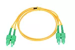 Extralink Patchcord SC/APC-SC/APC SM DUPLEX 3.0mm 15m