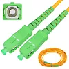 Extralink Patchcord SC/APC-SC/APC SM G.657A SIMPLEX 3.0mm 15m