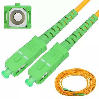 Extralink Patchcord SC/APC-SC/APC SM G.657A SIMPLEX 3.0mm 15m