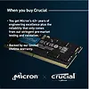 Crucial Pamięć do notebooka DDR5 SODIMM  32GB(2*16) /5600 CL46 (16Gbit)