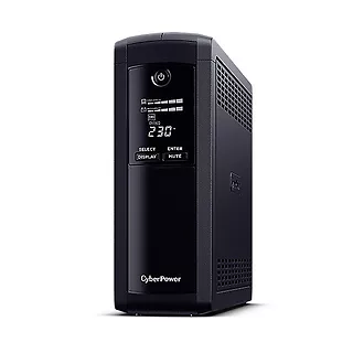 CyberPower Zasilacz awaryjny UPS VP1200EILCD 1200VA/720W AVR/LCD/8xC13/RJ11/RJ45