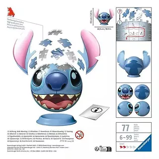 Ravensburger Polska Puzzle 3D Disney Stitch Kula