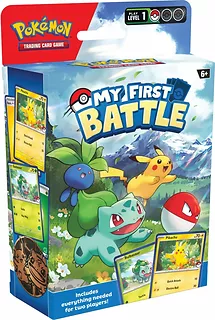 Pokemon TCG Karty My First Battle Pikachu/Bulbasaur