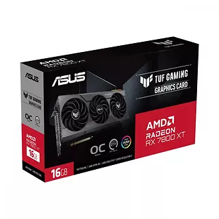 Asus Karta graficzna Radeon RX 7800 XT TUF GAMING OC 16GB GDDR6 128bit 3DP