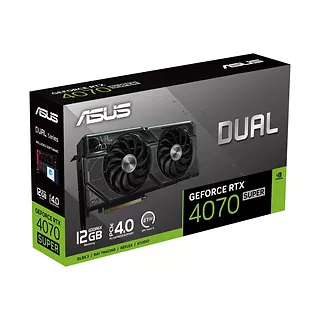 Asus Karta graficzna GeForce RTX 4070 SUPER DUAL 12G GDDRX6 192bit 3DP/HDMI