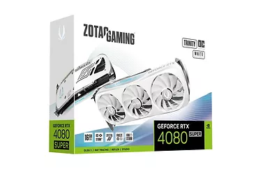 ZOTAC Karta graficzna GeForce RTX 4080 SUPER TRINITY OC 16G GDDR6X 256bit biała