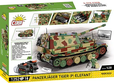 Cobi Klocki Klocki Panzerjager Tiger (P) Elefant