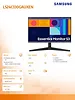 Samsung Monitor  24 cale LS24C330GAUXEN IPS 1920x1080 FHD 16:9 1xHDMI 1xDP 4ms(GT) 100Hz płaski 2 lata d2d