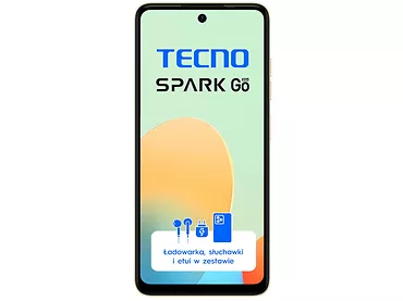 Smartfon TECNO Spark Go 2024 4/128GB Zielony