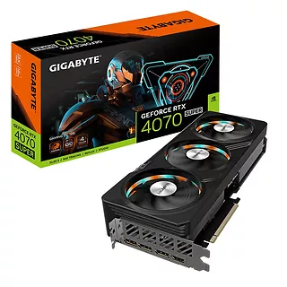 Gigabyte Karta graficzna RTX 4070 SUPER GAMING OC 12G GDDR6X 192bit 3DP