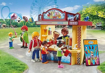 Playmobil Zestaw z figurkami My Life 71452 Wesołe miasteczko