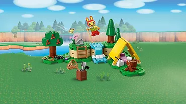 LEGO Klocki Animal Crossing 77047 Zabawy na świeżym powietrzu Bunnie