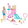 Mattel Zestaw filmowy Barbie Plac zabaw dla pieskow + Stacie