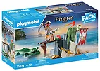 Playmobil Zestaw figurek Pirates 71473 Pirat z aligatorem