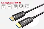 Unitek Kabel Optyczny HDMI 2.0 10m 4K60Hz C11072BK-10M