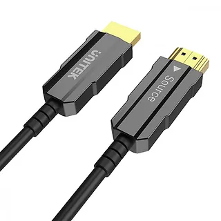 Unitek Kabel Optyczny HDMI 2.0 20m 4K60Hz C11072BK-20M