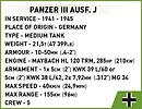 Cobi Klocki Klocki Historical Collection WWII Panzer III Ausf. J 590 klocków