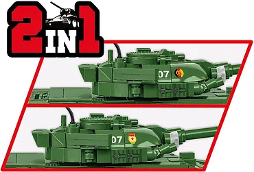 Cobi Klocki Klocki Armed Forces T-72 (East Germany/Soviet)