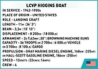 Cobi Klocki Klocki Historical Collection LCVP Higgins Boat