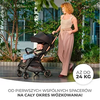 Kinderkraft Wózek spacerowy APINO RAVEN BLACK