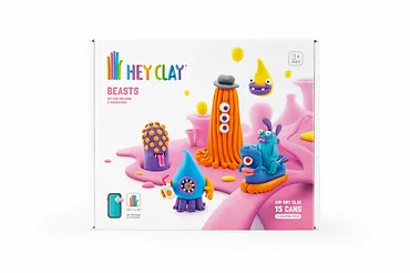 Tm Toys Masa Platyczna Hey Clay Bestie 15 puszek