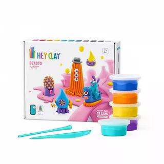 Tm Toys Masa Platyczna Hey Clay Bestie 15 puszek