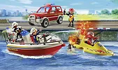 Playmobil Zestaw z figurkami City Action 71569 Akcja straży pożarnej