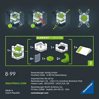 Ravensburger Polska Zestaw konstrukcyjny Gravitrax PRO Dodatek Rozdzielacz