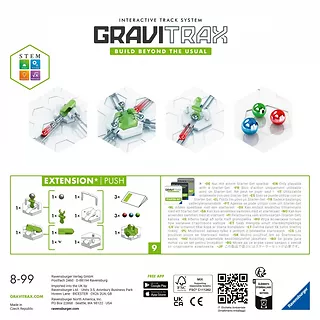 Ravensburger Polska Zestaw konstrukcyjny Gravitrax Zestaw dodatków Push