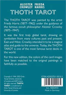 Cartamundi Karty Tarot Crowley Tarot Deluxe GB