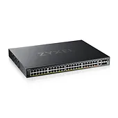 Zyxel Przełącznik zarządzalny XGS2220-54HP-EU0101F L3 600W PoE, 40xPoE+/10xPoE++, 48x1G RJ45 2x10mG RJ45, 4x10G SFP+