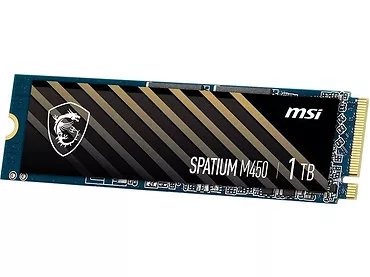 Dysk SSD MSI 1TB M.2 PCIe Gen4 NVMe Spatium M450