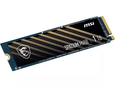 Dysk SSD MSI 1TB M.2 PCIe Gen4 NVMe Spatium M450