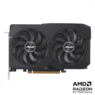 Asus Karta graficzna Radeon RX 7600 V2 Dual OC 8GB GDDR6 128bit 3DP/HDMI