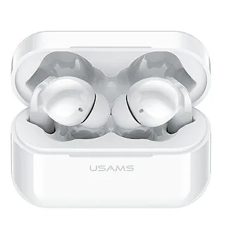 USAMS Słuchawki Bluetooth TWS 5.0 ANC LY Series białe BHULY06