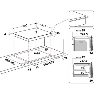 Whirlpool Płyta indukcyjna WLS2760BFS