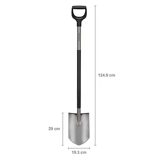 Fiskars Szpadel ostry szary Ergonomic 1067511