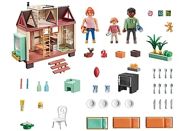 Playmobil Zestaw figurek My Life 71509 Tiny House