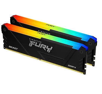 Kingston Pamięć DDR4 Fury Beast    RGB  16GB(2* 8GB)/3600  CL17