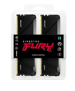 Kingston Pamięć DDR4 Fury Beast    RGB  16GB(2* 8GB)/3600  CL17